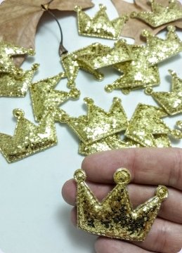 20 li Süsleme İçin Yaldızlı Taç