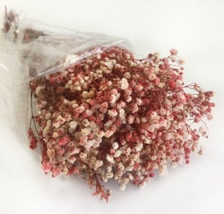50 GRAM ÇİÇEK DOĞAL CİPSO KIRMIZI