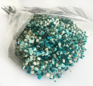 50 GRAM ÇİÇEK DOĞAL CİPSO MAVİ