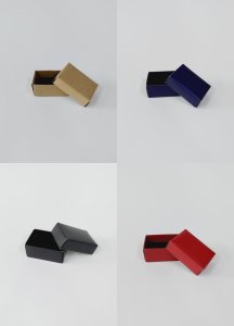 30 Lu (6x4x3 Cm) Süngerli Karton Takı Kutuları