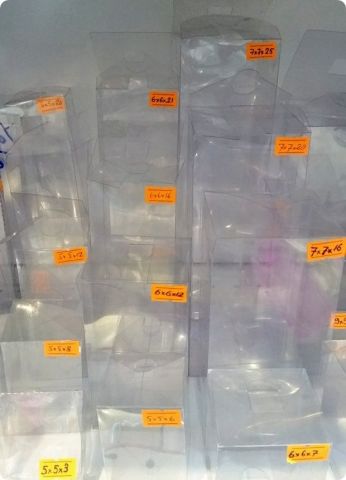 50 Li ( 20x?x? Cm/h ) Full Şeffaf Asetat Kutu