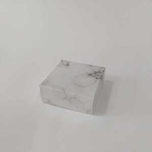 50 li 8x8x3 cm Mermer Desenli Komple Karton Kutu
