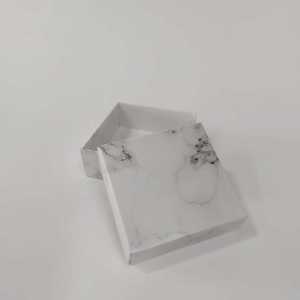 50 li 8x8x3 cm Mermer Desenli Komple Karton Kutu