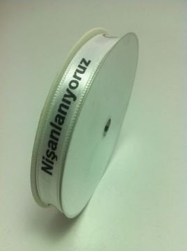 nişanlanıyoruz  yazılı  1 cm Saten Kurdela