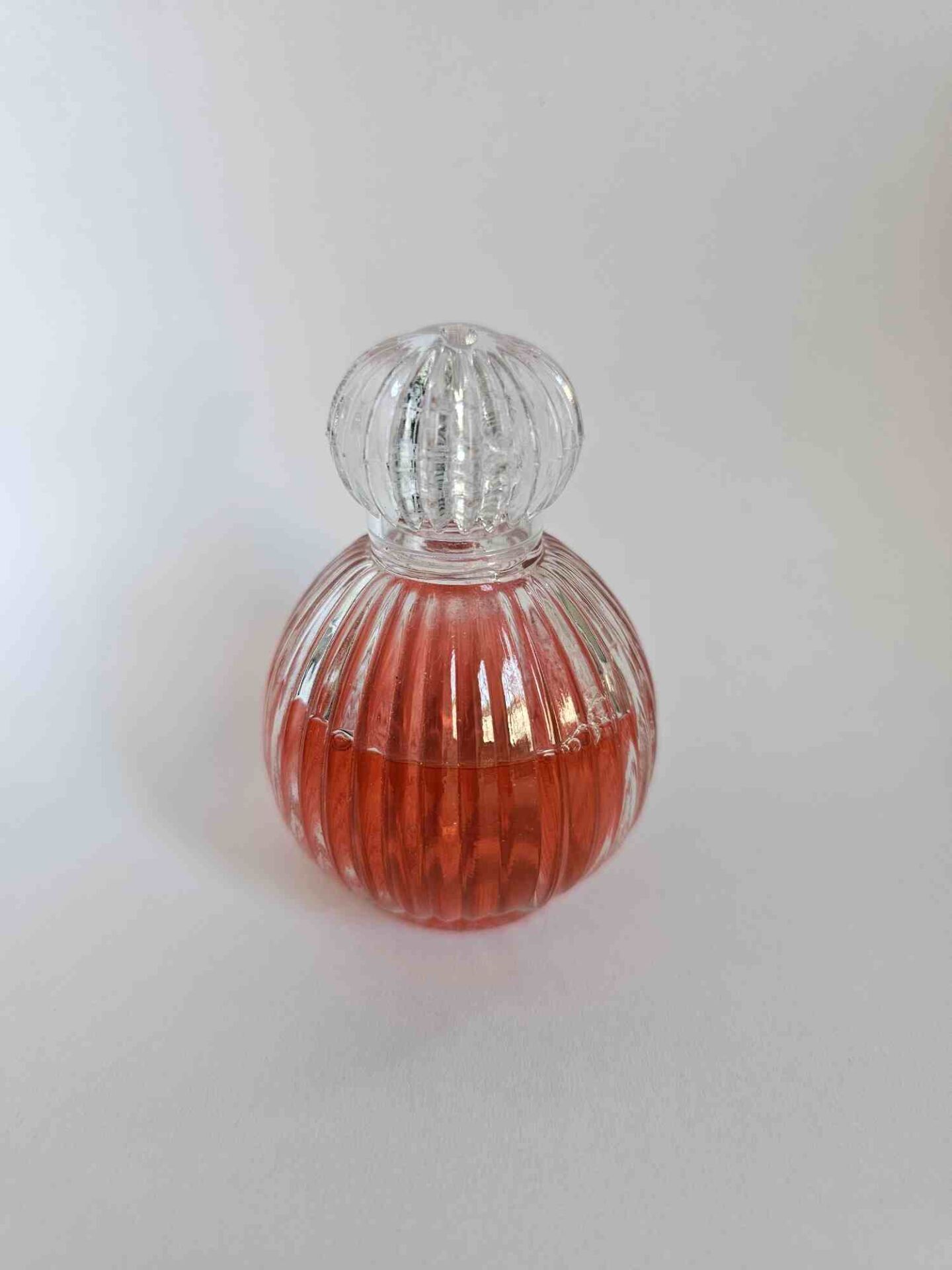 20 Li 50 cc Kristal Kapaklı Cam Çizgili Top Şişe