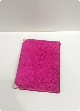 (150 Adet) 10x14 cm Kadife Kumaş Kaplı Yasin i Şerif