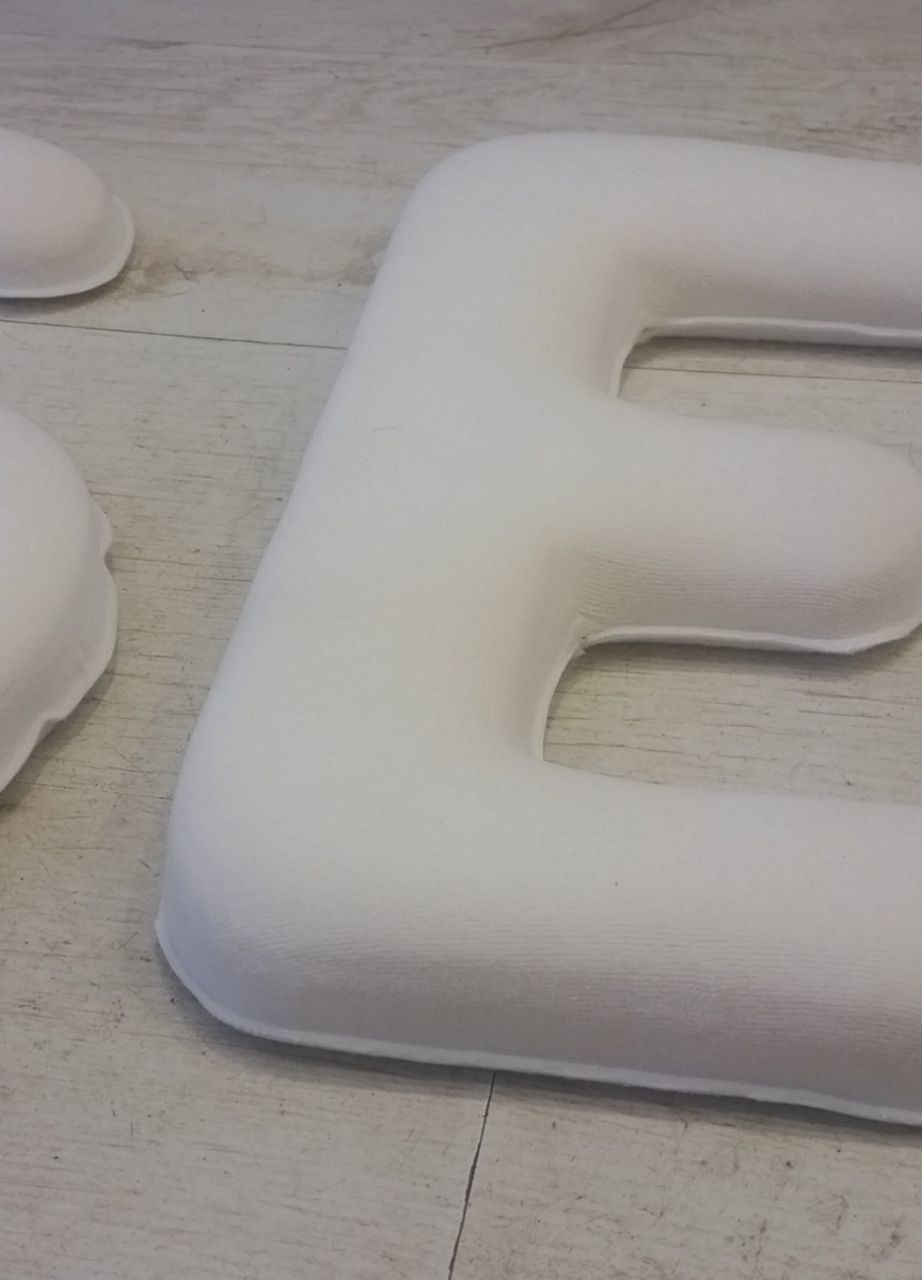 17.5 Cm Boyunda Tekstil Harf