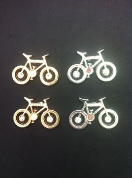 Metal bisiklet süs