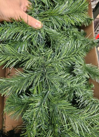 160 cm 70 Dal Yeşil Renk Yılbaşı Çam Garland Süsü