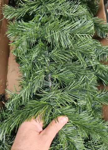 160 cm 70 Dal Yeşil Renk Yılbaşı Çam Garland Süsü