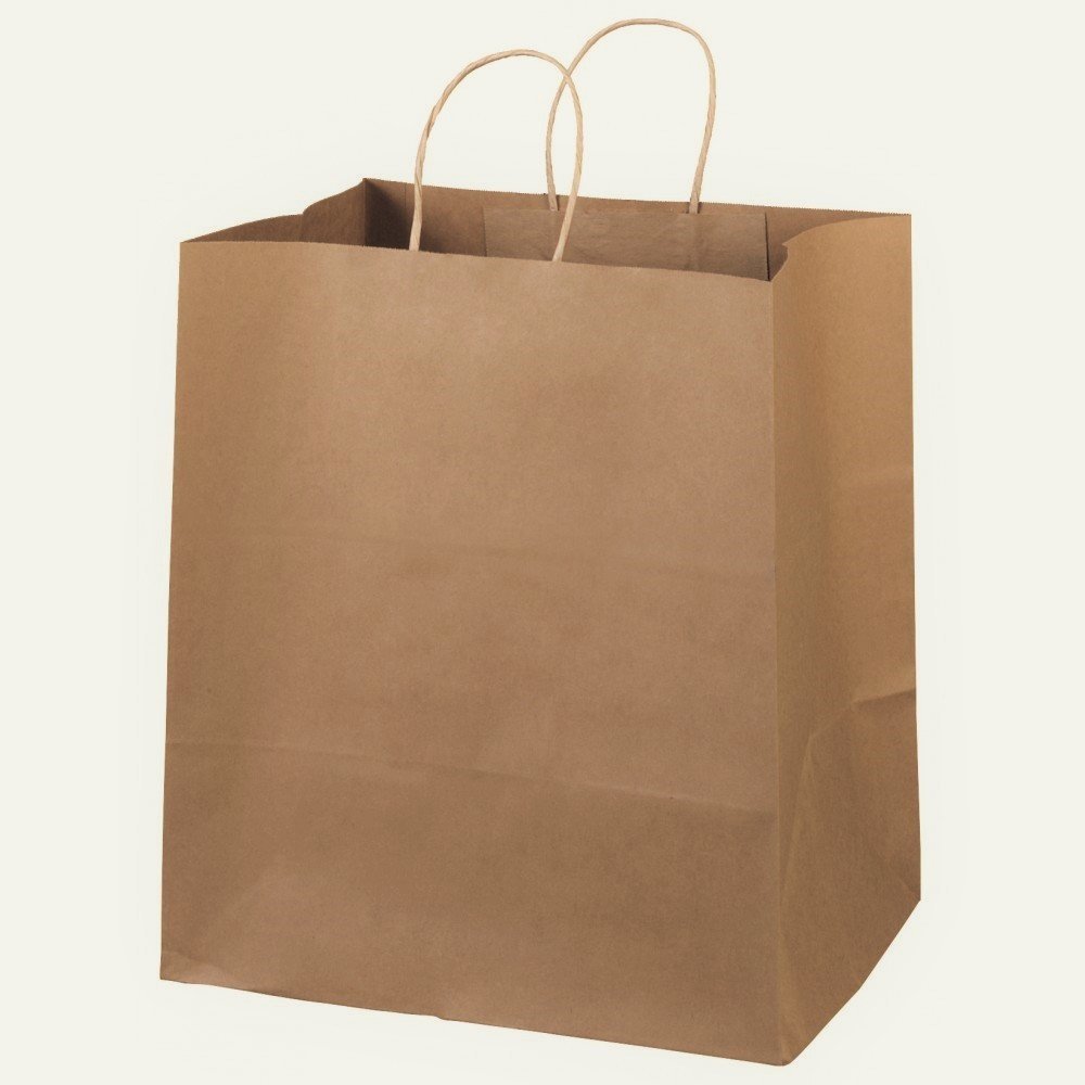 25 Li 38x35 cm Büküm saplı Kağıt Çanta-Poşet