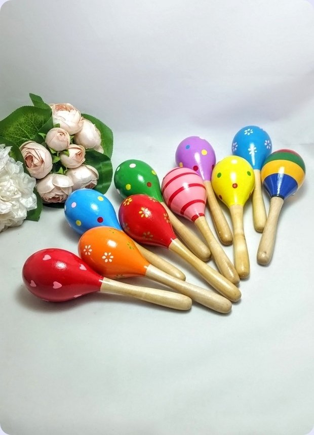 20 Cm Ahşap Marakas