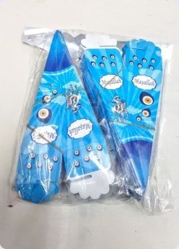 50 Li Atlı Karton Sünnet Şeker,Lokum, Mevlüt Külahı