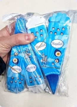 50 Li Atlı Karton Sünnet Şeker,Lokum, Mevlüt Külahı