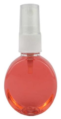 50 CC YUVARLAK PLASTİK ŞİŞE SPREY KAPAKLI
