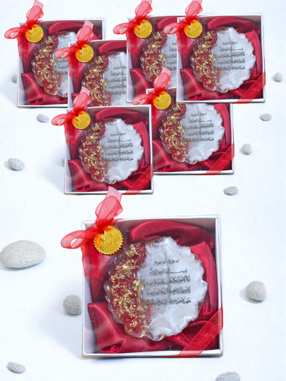 20 Li Süslü Toka ve epoksi takım kına hediyeliği