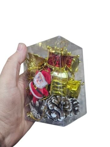 15 li Karışık Yılbaşı Ağacı Süsü