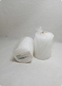 MUM SİLİNDİR ORTA 350 GR 7X10 CM BEYAZ