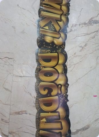 3D İyiki Doğdun Uzar Yazı 115x23cm