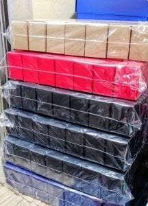30 Lu (8x6x3 Cm) Süngerli Karton Takı Kutuları