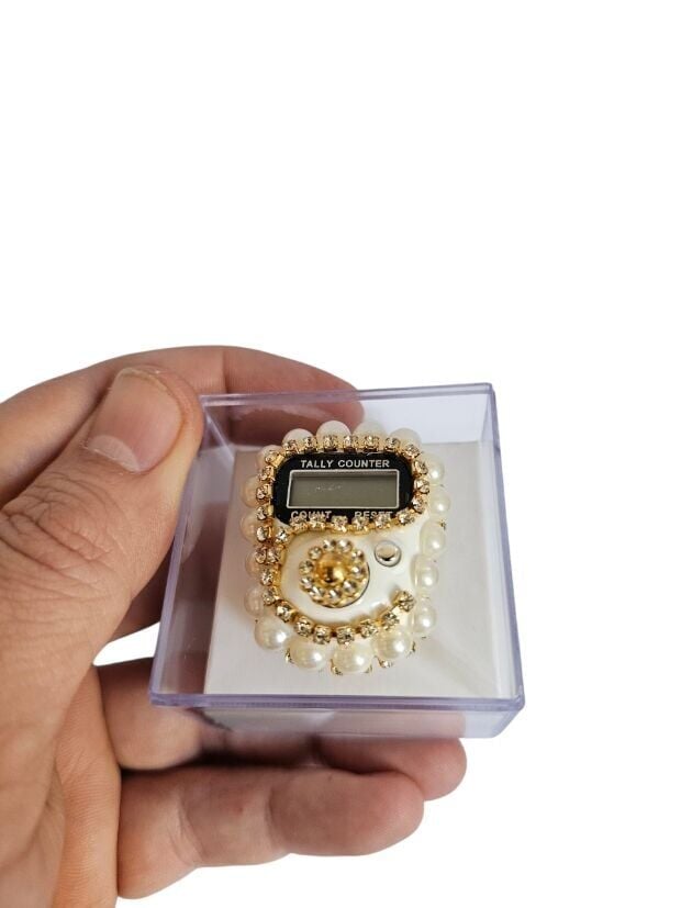 12 Li 5x5x5 Cm Mika Kutuda Zikirmatik