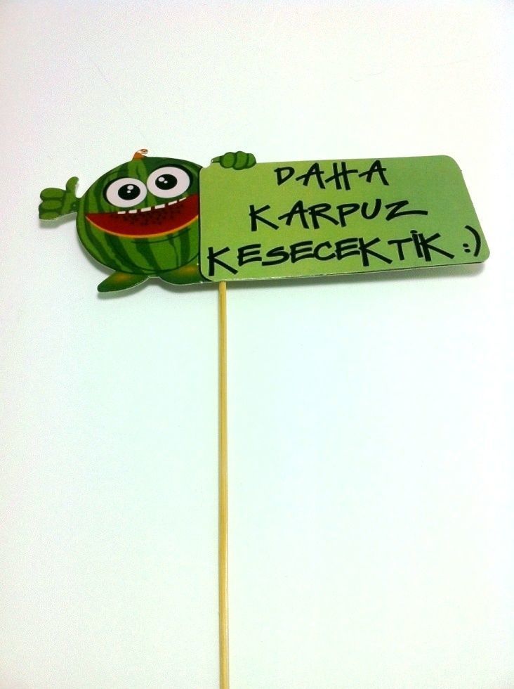 Çubuklu Baloncuk ( Daha Karpuz Kesecektik )