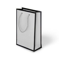 24 Lü 11x16,5cm Kenarı Çerçeveli Karton Çanta