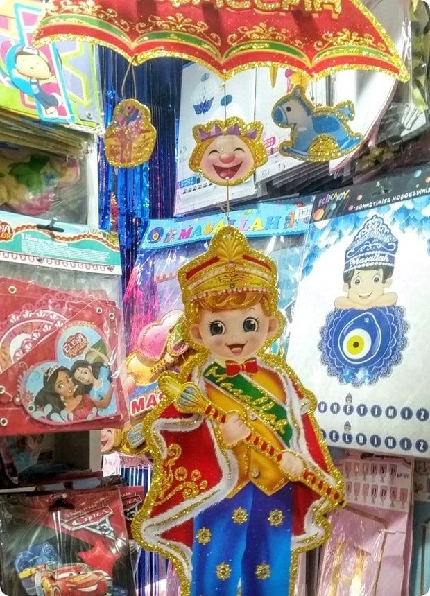 3 Boyutlu Sünnet Çoçuğu Tavan Süsü