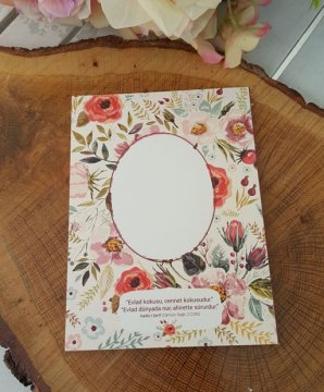 1 Paket Oval İsim / Foto Baskısına Uygun Yasin Kitabı