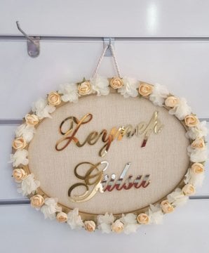Süslü : Kişiye Özel Kapı Süsü