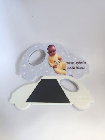 Araba şeklinde mıknatıslı Açacak