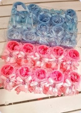12 lu Pvc Patik Kese Bebek Şekeri