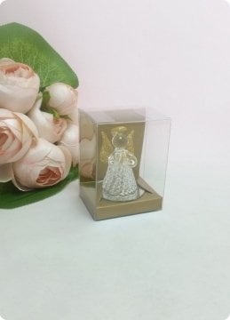 Cam Melek Obje (Altın Asetat Kutulu)