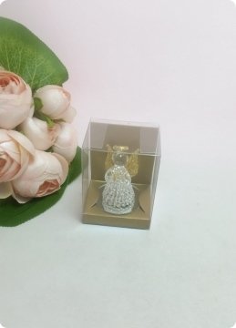Cam Melek Obje (Altın Asetat Kutulu)