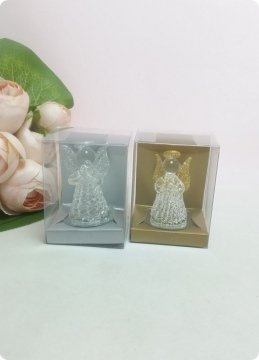 Cam Melek Obje (Altın Asetat Kutulu)
