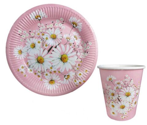 8 Lİ TABAK PAPATYA KARTON 300 GR 23 CM