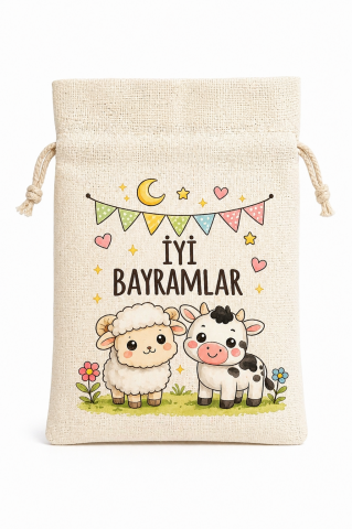 20 Li Kurban Bayramı hediye & para  kesesi