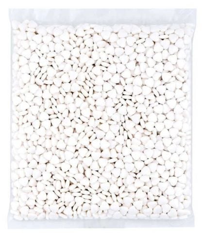 1 KG ŞEKER KALPLİ MEYVE AROMALI DRAJE BEYAZ