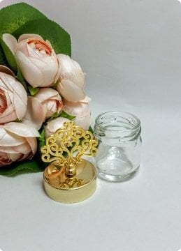20 li Hayat Ağacı Tepelikli Cam Kavanoz