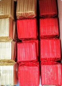 1 Kg Tırtıklı Sütlü Kare Madlen Bebek şekeri çikolatası