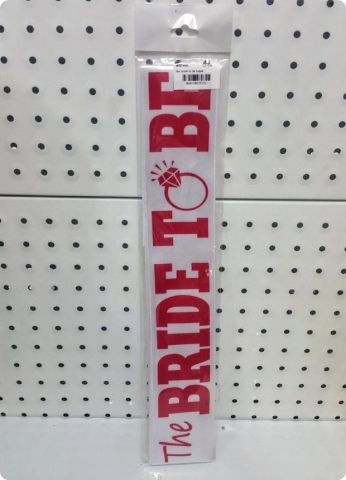 The Bride to be Saten kuşak