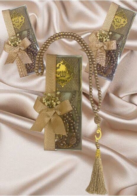 20 li Süslü Kutulu Kuran&Tesbih Hediyelik