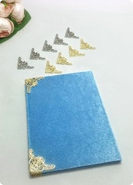 100 Adet Metal Köşelik (Kuran-ı Kerim,Yasin ,Kapak Süsü)
