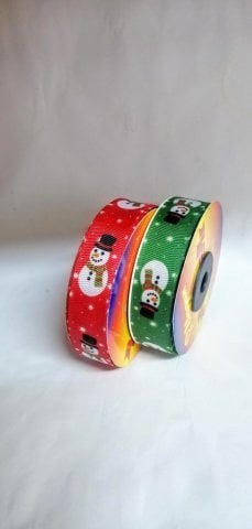 2 Cm (20 Mt.) Kardan Adam Yılbaşı Grogren Kurdele