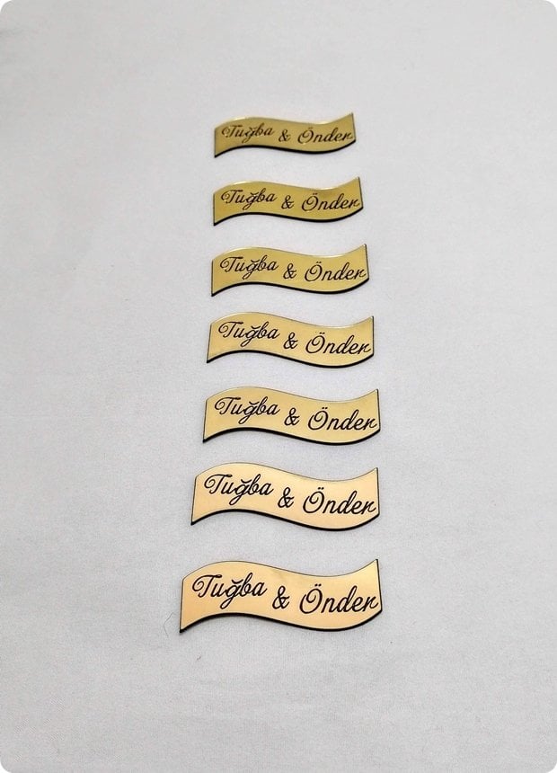 5x2 Cm dalgalı pleksi ayna