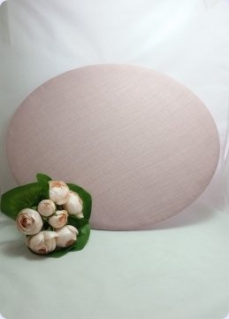 Süsleme İçin Etamin Çuval Kumaşlı Zemin (Oval)