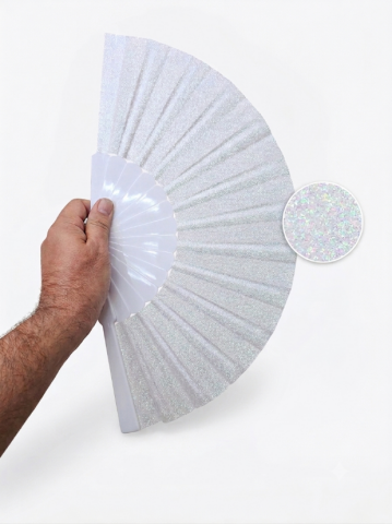 12 li Simli Pvc Saplı Kumaş Yelpaze