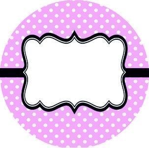 Bebek Yuvarlak etiket 1 Sayfa (54Adet)