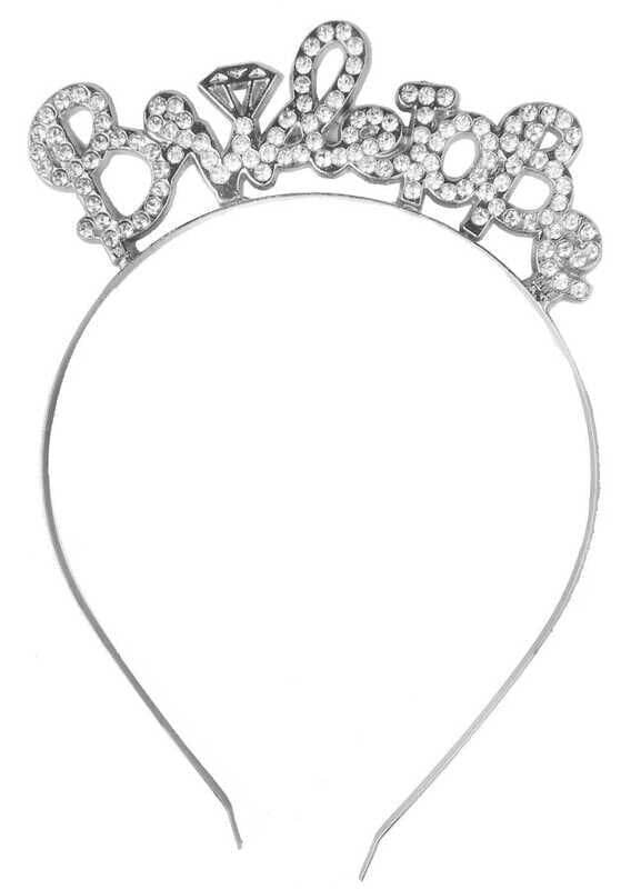 TAÇ METAL TAŞLI BRIDE TO BE GÜMÜŞ PK:1