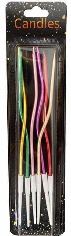 MUM METALİK BURGULU 15 CM KROM RENGARENK PK:6